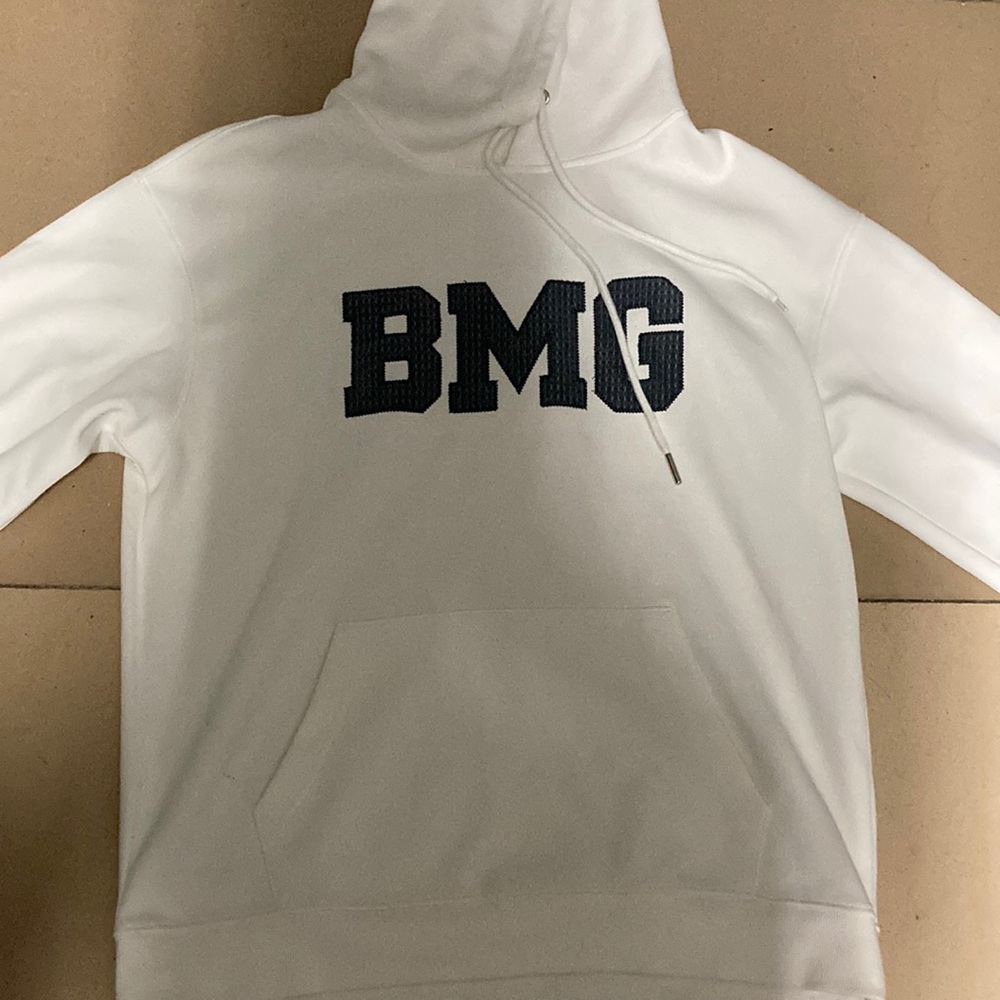 White sweatshirt